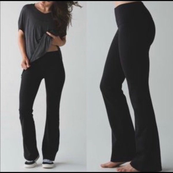 lululemon athletica Pants - Lululemon Athletica Yoga Flare Leggings